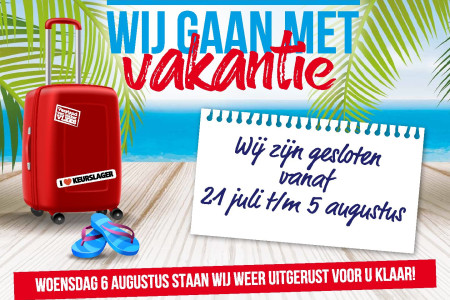 Vakantiesluiting